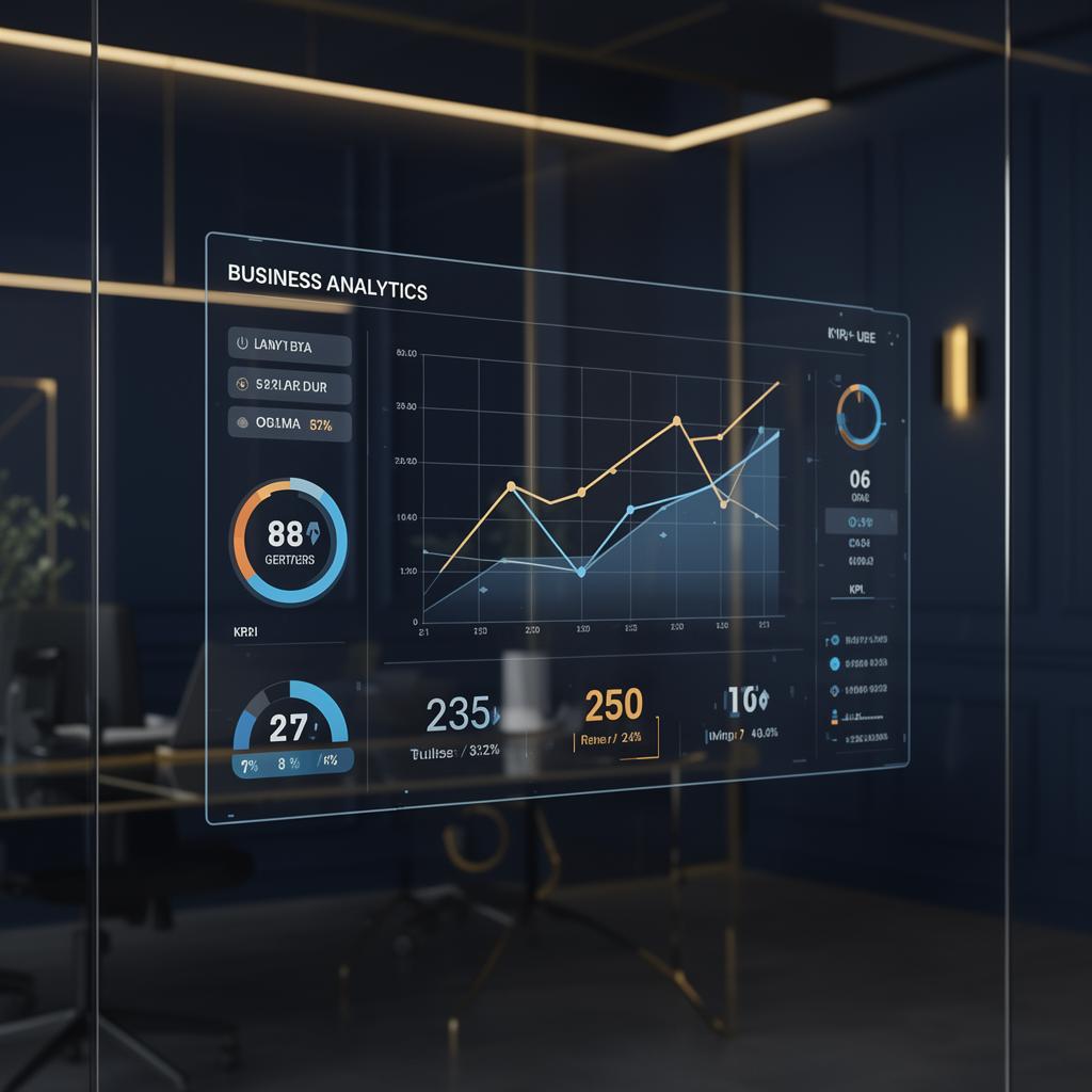 SAP Business One dashboard